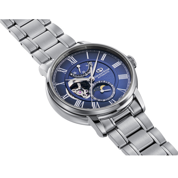 Orient Star RE-BT0006L Mechanical Moon Phase със стоманена верижка ClassicWatches.bg