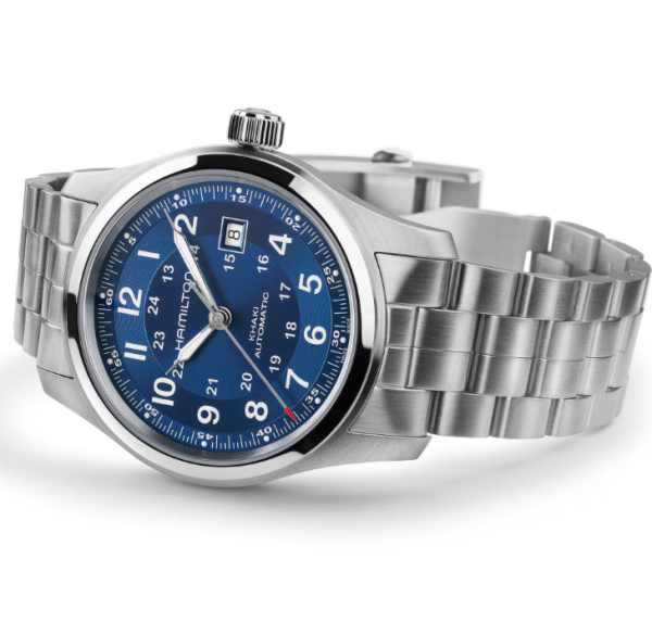 Hamilton Khaki Field Auto с благородна стомана и луксозен дизайн