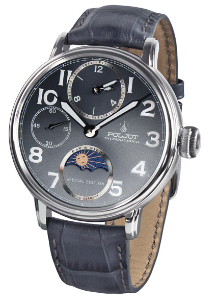 POLJOT INTERNATIONAL DOUBLETIMER   HAND WINDING 43MM LIMITED EDITION 300PIECES MEN'S WATCH 9120.2940332