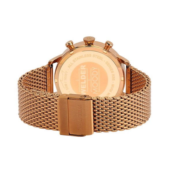 welder wwrc605 дамски часовник с фотохроматично стъкло rose gold classicwatches.bg