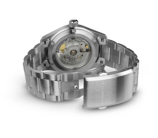 мъжки часовник Hamilton Khaki Field Auto с прозрачен гръб – ClassicWatches.bg