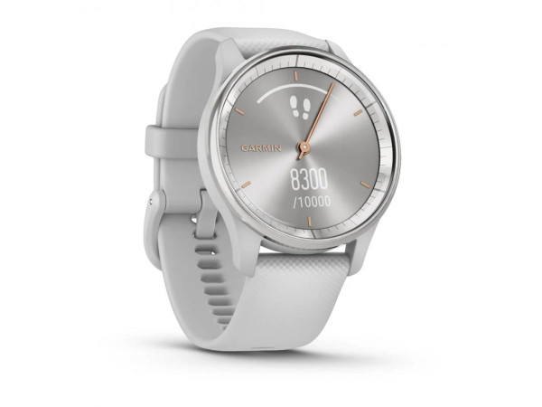 GARMIN VÍVOMOVE® TREND SILVER MIST GREY 40ММ СИЛИКОНОВА КАИШКА 010-02665-03