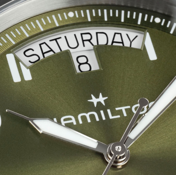 часовник hamilton khaki field king day date 40mm classicwatches.bg