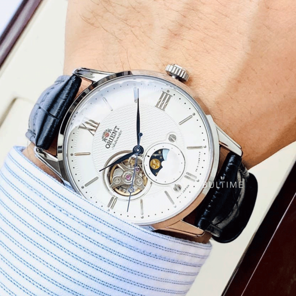 ORIENT CLASSIC OPEN HEART 42MM MEN'S WATCH RA-AS0011S