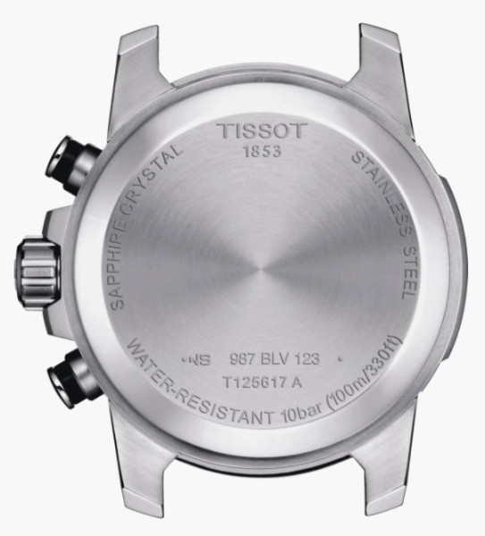 TISSOT SUPERSPORT CHORO QUARTZ 45.5MM MEN'S WATCH T125.617.11.051.00