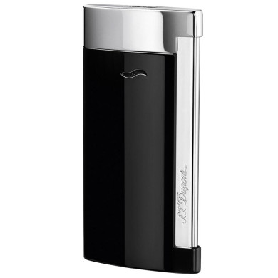 ЗАПАЛКА S.T.DUPONT SLIM 7 BLACK CHROME 27700