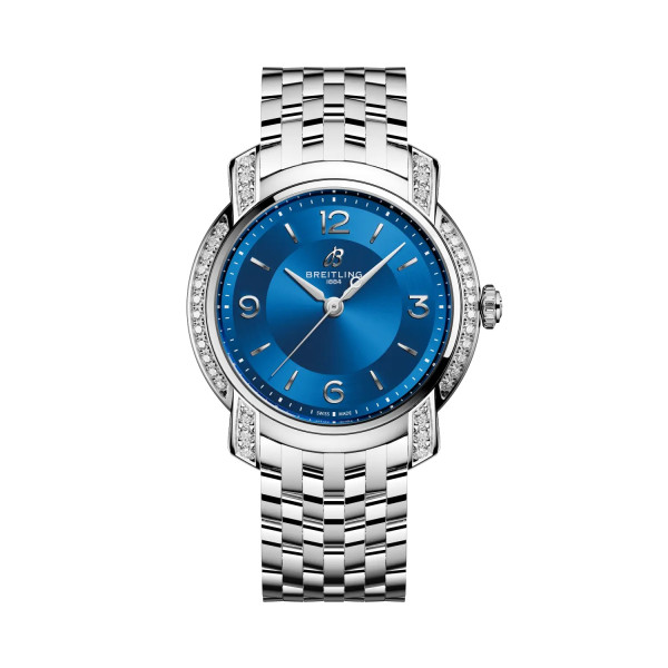 Часовник BREITLING Lady Premier 32 A77330671C1A1 със син циферблат – classicwatches.bg