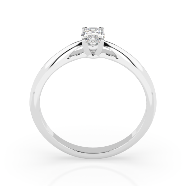 Cara пръстен с диамант 0.40 ct GIA сертификат K101-10190W OV