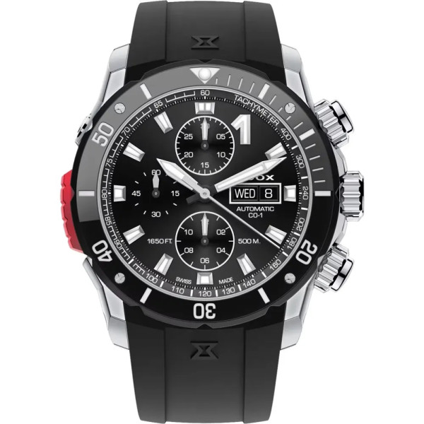 EDOX CO-1 AUTOMATIC 45MM MEN'S WATCH 01128 3NRCA NN