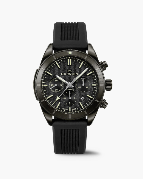 norqain-n1200-19b01-b01-front-classicwatches.bg – Часовник NORQAIN Adventure Sport Chrono 44mm N1200.19B01.B01 черен циферблат – classicwatches.bg