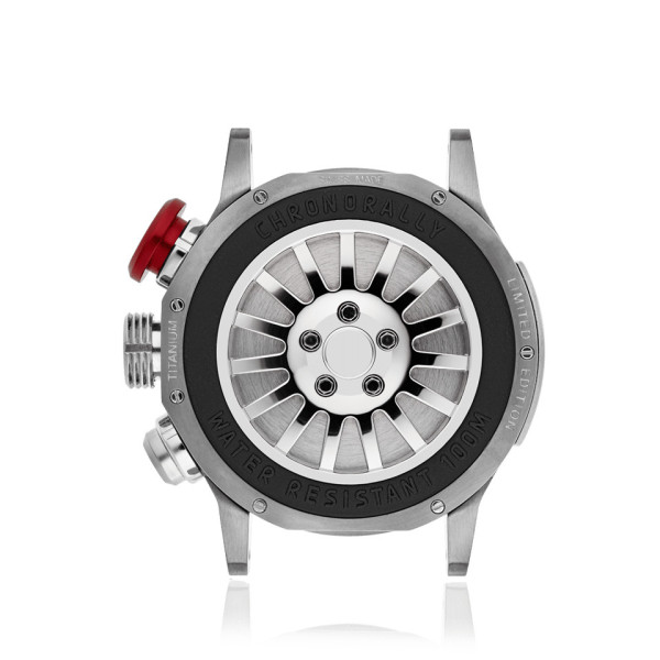 мъжки хронограф Edox Chronorally с кварцов механизъм и тахиметър
