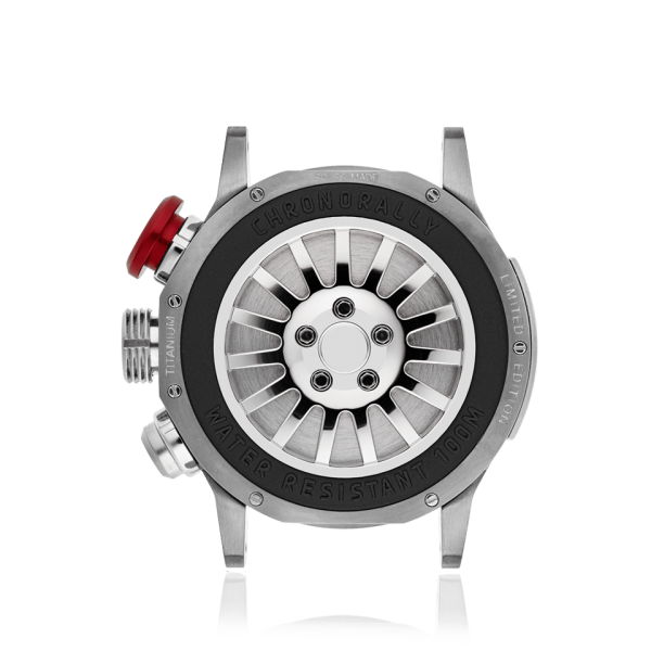 мъжки хронограф Edox Chronorally с кварцов механизъм и тахиметър