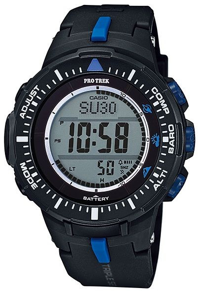 CASIO PRO TREK PRG-300-1A2 соларен часовник с компас – classicwatches.bg