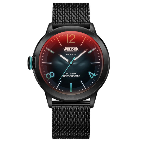 часовник welder edge wmd2004 черен корпус мрежеста верижка classicwatches.bg