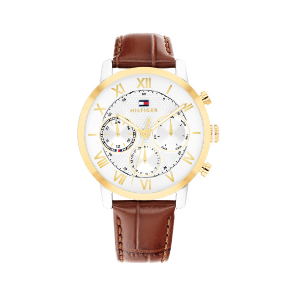 часовник tommy hilfiger 1710726 мъжки бял циферблат classicwatches.bg