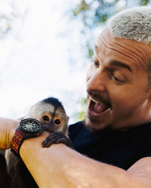 NORQAIN Wild ONE Skeleton Hakuna Mipaka Limited Edition N3000.07Q17.B24 с каишка със сафари мотив – classicwatches.bg