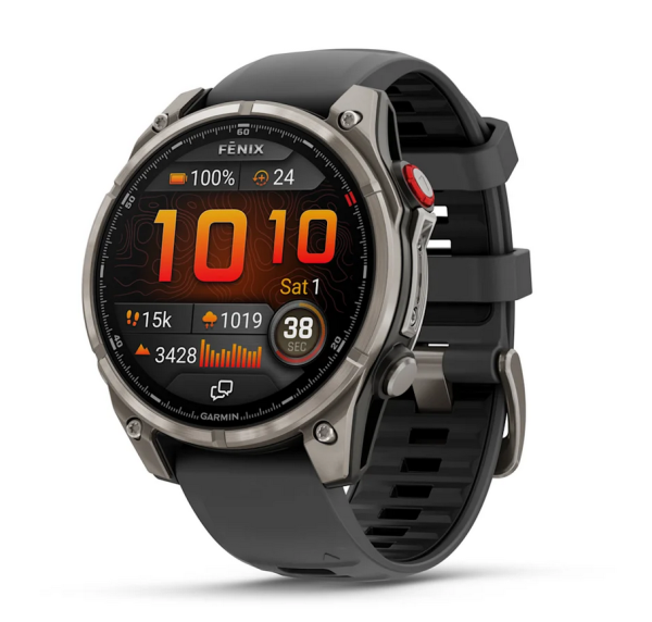 Garmin fēnix 8 Pro 47mm мултиспорт GPS смарт часовник, AMOLED дисплей, Sapphire стъкло, Titanium безел – ClassicWatches.bg