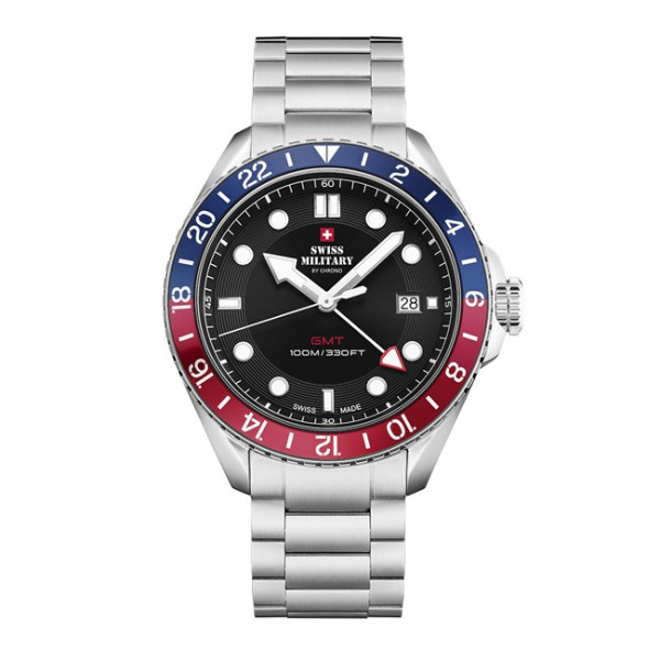 Swiss Military By Chrono SM34095.01 мъжки часовник с черен циферблат – classicwatches.bg