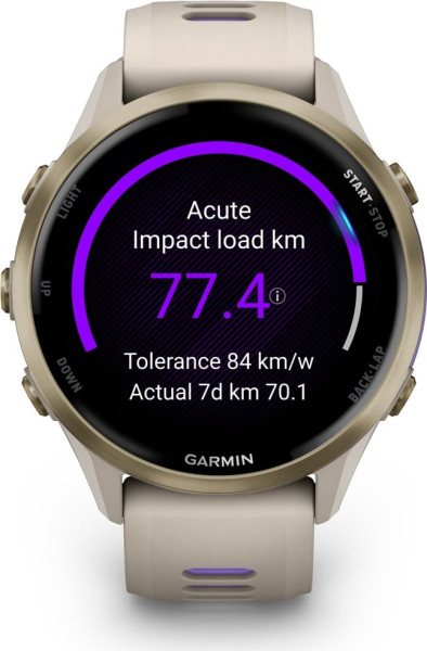СМАРТ ЧАСОВНИК GARMIN FORERUNNER 970 SOFT GOLD TITANIUM 47 ММ  010-02969-12