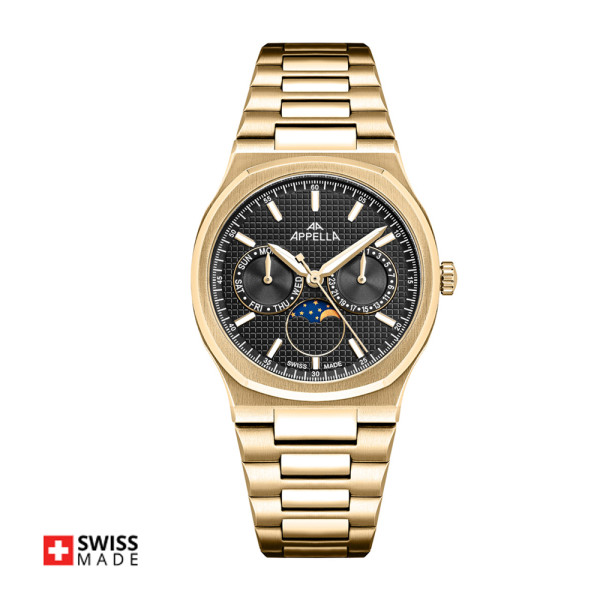 Appella L32006.1116QF дамски часовник с лунна фаза ClassicWatches.bg