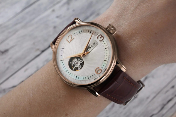 Часовник POLJOT INTERNATIONAL Jaros Open Heart 42mm 38NH.4286811 – лимитирана серия 100 броя – classicwatches.bg