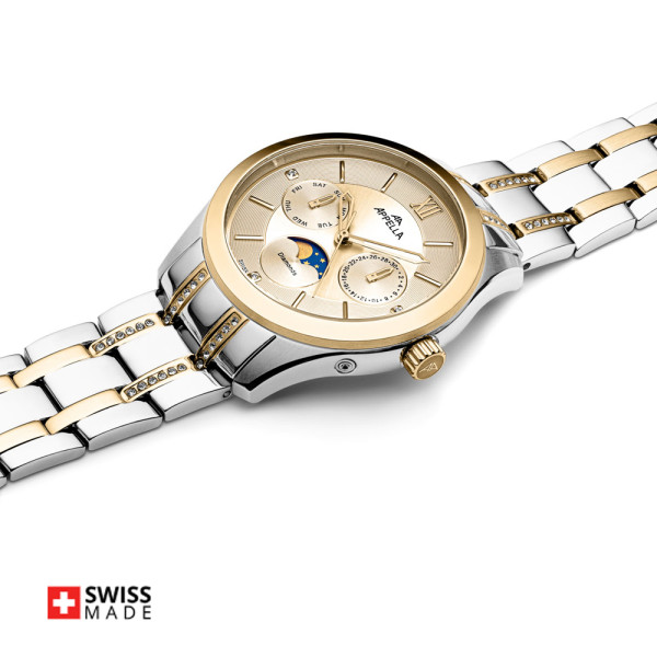часовник Appella L50021.2161DQF сапфир кристал swiss made механизъм classicwatches.bg