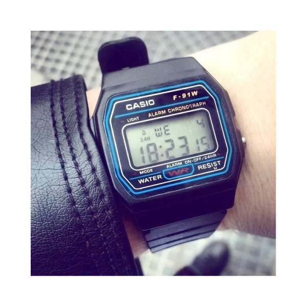 CASIO COLLECTION  F-91W-1YEG