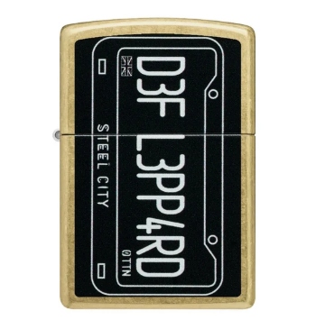 Zippo Def Leppard запалка, Steel City Design
