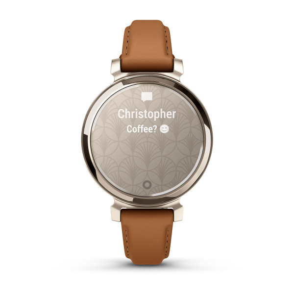 Garmin Lily 2 Classic Cream Gold с Tan кожена каишка 010-02839-72