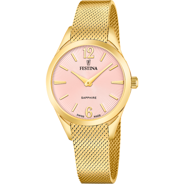 festina f20077-2 дамски часовник отпред ClassicWatches.bg