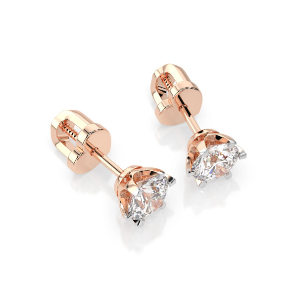 Cara обеци с диаманти 1.40 ct GIA сертификат – ЗЛАТНО БИЖУ 14К K102-10040/1R(5.7)/14K