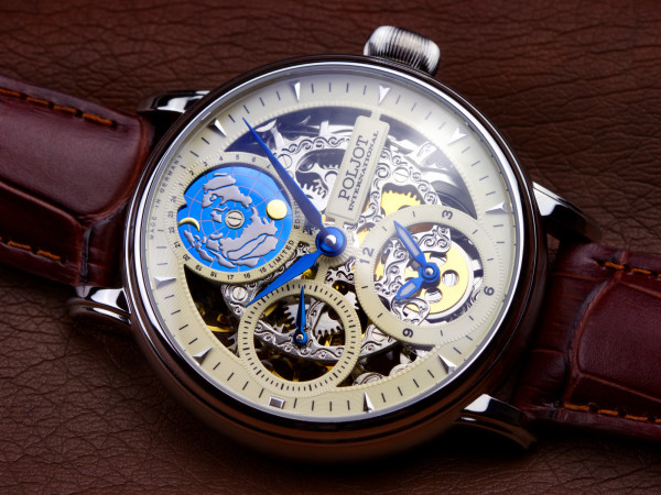 POLJOT INTERNATIONAL GLOBETROTTER 43MM LIMITED EDITION 300PIECES 9730.2940552