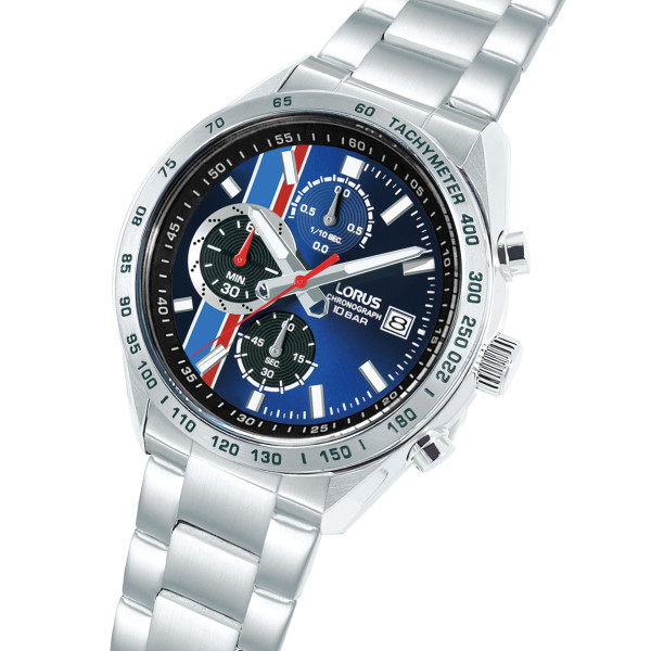 Lorus RM393JX9 мъжки спортен хронограф със син циферблат – ClassicWatches.bg