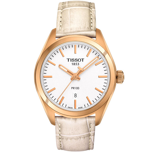 TISSOT PR100 QUARTZ 33MM LADIES  WATCH   T101.210.36.031.00