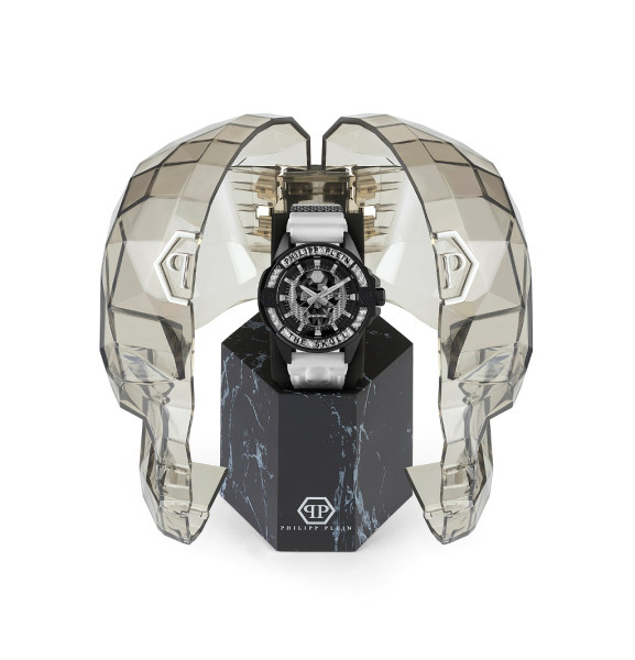 PHILIPP PLEIN THE SKULL CARBON FIBER 44MM MEN'S WATCH PWAAA1822
