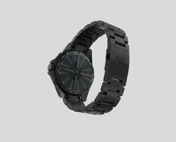 aviator v.1.42.5.377.5 черен циферблат ClassicWatches.bg