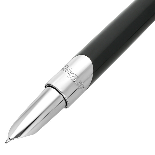 Писалка S.T.DUPONT Defi Millenium Silver And Black 400706
