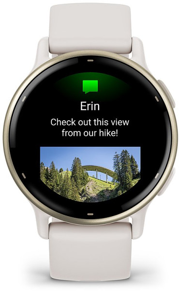 garmin vivoactive 5 cream gold ivory gps смарт часовник classicwatches.bg