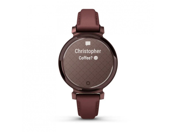 GARMIN LILY 2 CLASSIC DARK BRONZE С MULBERRY КОЖЕНА КАИШКА 010-02839-03
