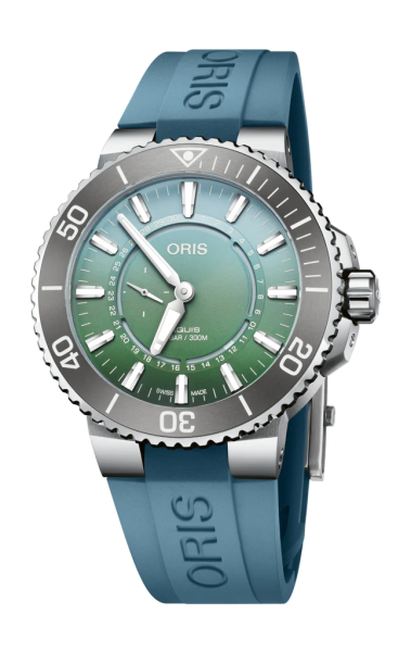 ORIS AQUIS DAT WATT LIMITED EDITION II 43.5MM MEN'S WATCH 743 7734 4197-SET