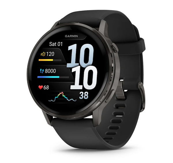 Garmin Venu 4 41mm – AMOLED GPS смарт часовник с LED фенер и метален корпус – ClassicWatches.bg