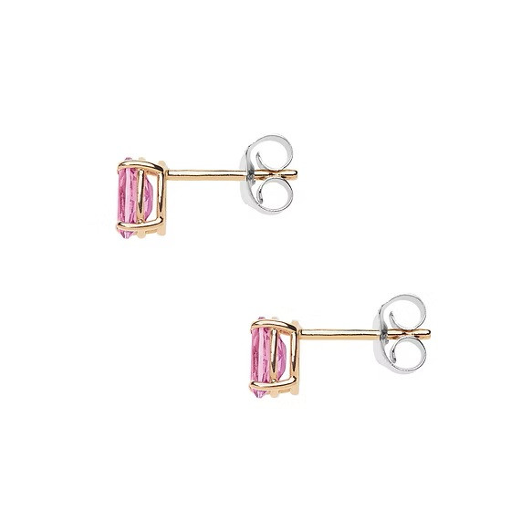 COMETE ЗЛАТНИ ОБЕЦИ С РОЗОВ ТОПАЗ ORB1094