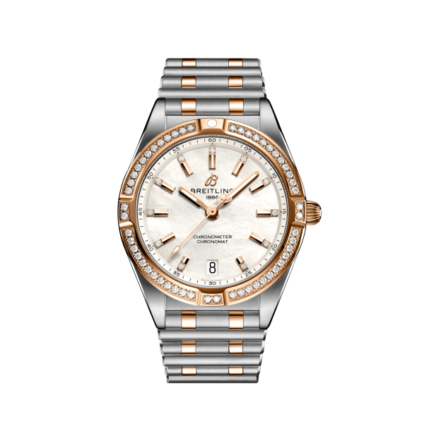 дамски часовник кварцов breitling-chronomat-quartz-32-u77310591a2u1-front-view-classicwatches  