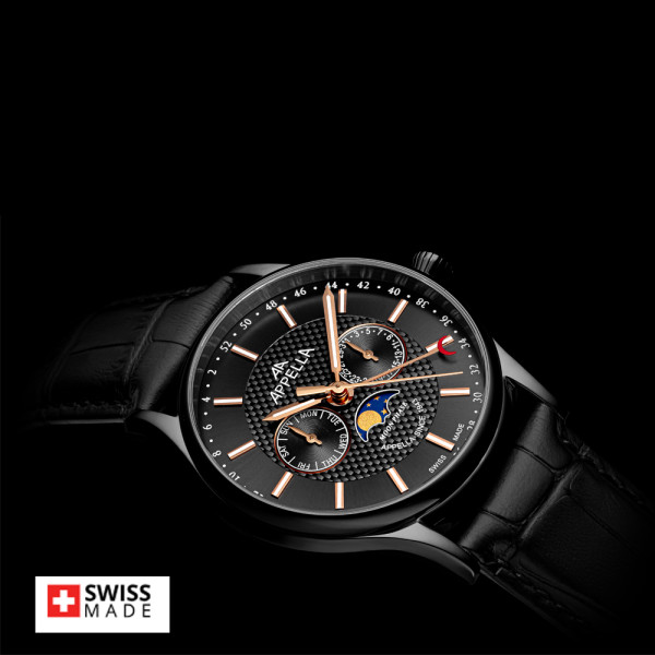 Appella L70013.S2R6QF изглед отпред сапфир кристал classicwatches.bg