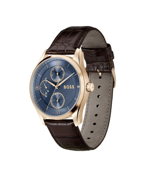 HUGO BOSS 1514273 мъжки часовник с розово златно покритие – classicwatches.bg