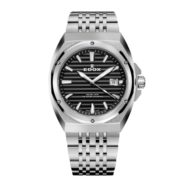 мъжки часовник Edox Delfin 1973 Date 53032-3M-NIN