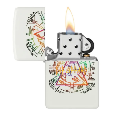 Zippo Def Leppard запалка, Glowing Hysteria Design