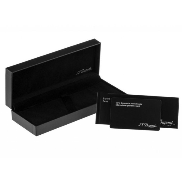 ХИМИКАЛКА S.T.DUPONT LIBERTE HIPPOCRATE BLACK NATURAL LACQUER&PALLADIUM 465675