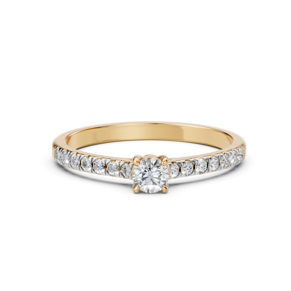 Cara пръстен с диаманти 0.30 + 0.21 ct GIA сертификат K101-10012Y