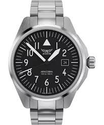 aviator airacobra черен циферблат ClassicWatches.bg